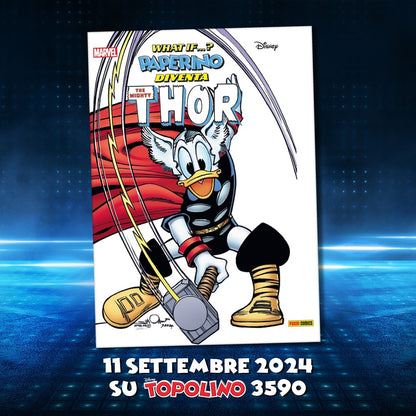 Fumetto Topolino 3590 Speciale Marvel Paperino diventa Thor