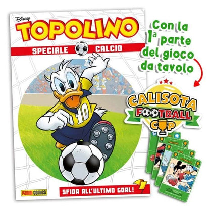 Set Completo 3/3 - Gioco CALISOTA Football CUP con Fumetti di Topolino Speciale Calcio - tutte le uscite