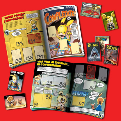 Set Album e/o Bustine di Figurine Sticker RAT-MAN Ratman