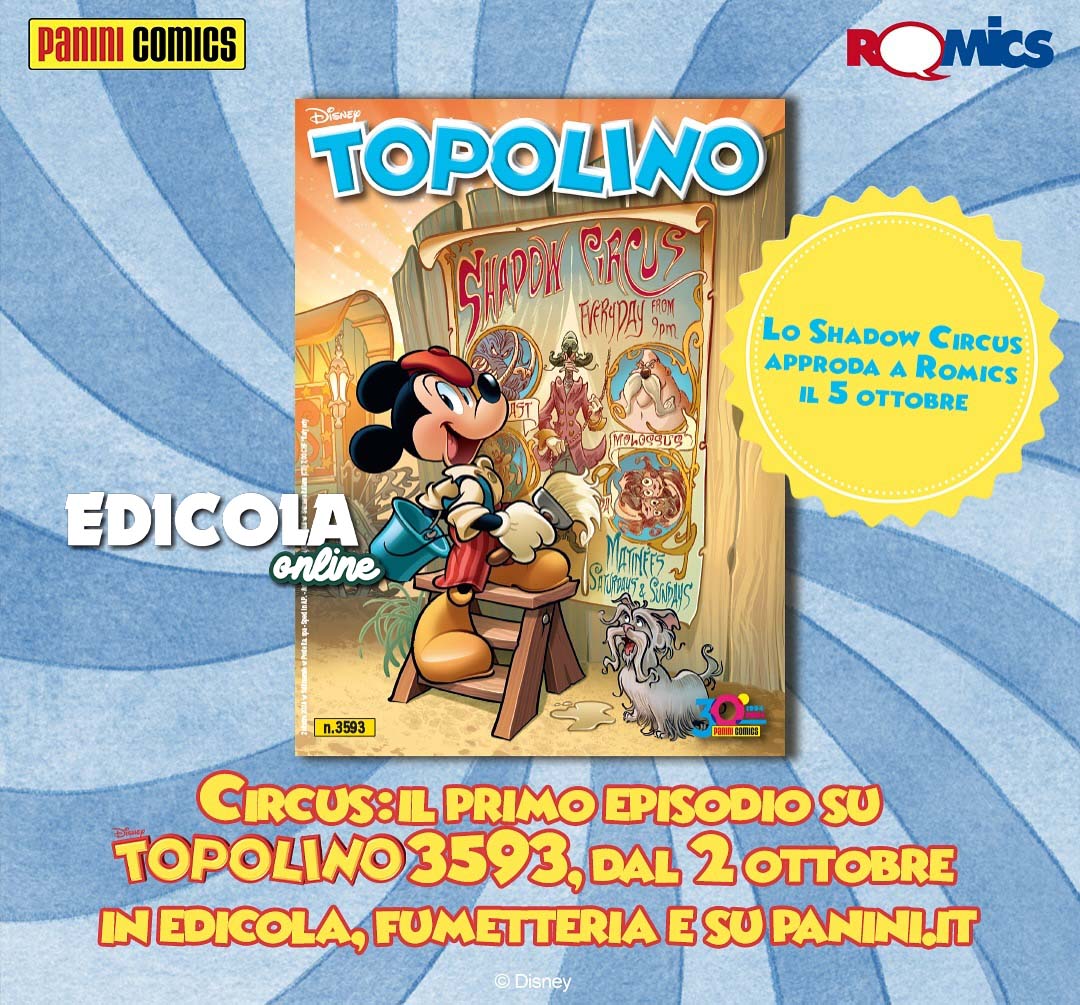 Mickey Mouse 3593 Édition Spéciale Romics 2024 - Shadow Circus