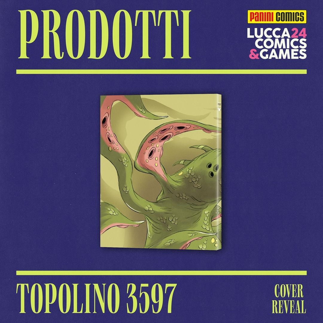 Scegli et 2 fumetti Topolino 3597 e/o 3598 Variant Cover Lucca Comics & Games 2024