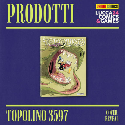 Scegli et 2 fumetti Topolino 3597 e/o 3598 Variant Cover Lucca Comics & Games 2024