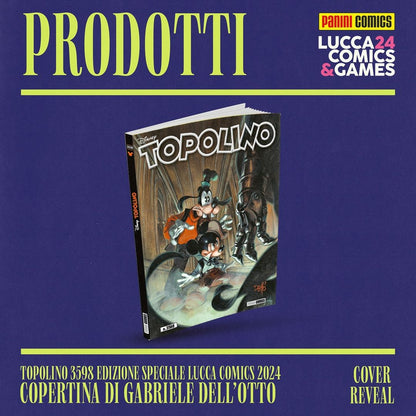 Topolino 3598 Variant Cover Lucca Comics & Games 2024
