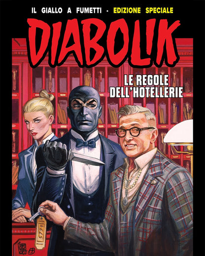 Diabolik « Les règles de l'hôtellerie » rencontre Barbieri - Lucca Comics 2024 Foodmetti