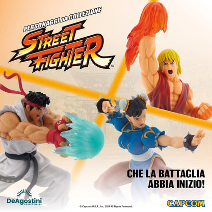 Figurine personnage 3D Street Fighter - De Agostini - Capcom