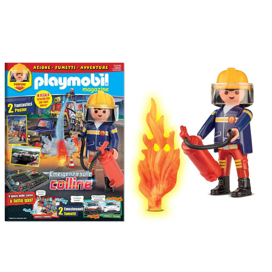 Magazine Playmobil Magazine n. 5 del 2021  + Pompiere Limited Edition