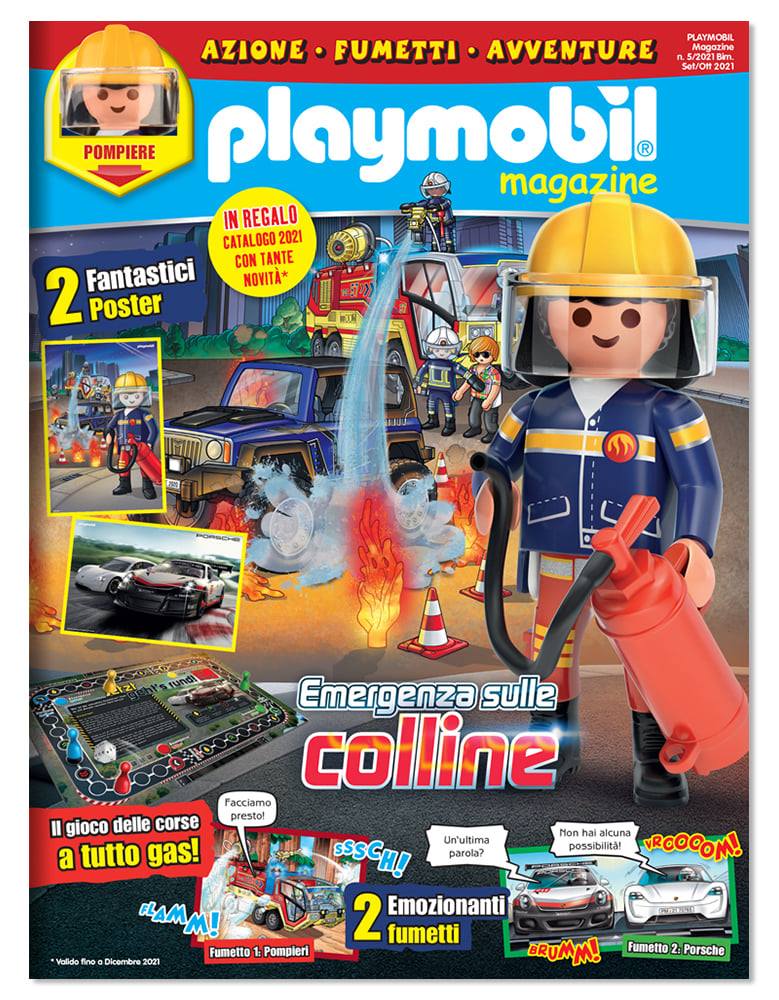 Magazine Playmobil Spécial N°1 2 de 2024 - Spécial 50e anniversaire + Chevalier + Dragon 