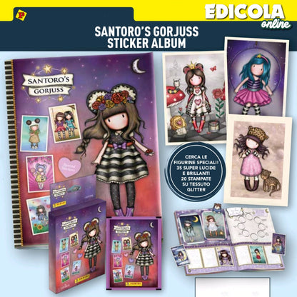 Scegli Set Album e/o Bustine di figurine GORJUSS Santoro's Sticker Panini 2025