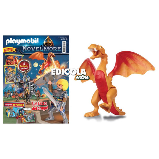Magazine Playmobil Novelmore n. 2 del 2022  + Potente Drago