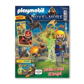 Magazine Playmobil Spécial N°1 2 de 2024 - Spécial 50e anniversaire + Chevalier + Dragon 