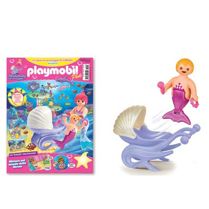 Magazine Playmobil Pink - N°2 de 2025 + Sirène avec poussette