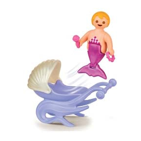 Magazine Playmobil Pink - N°2 de 2025 + Sirène avec poussette