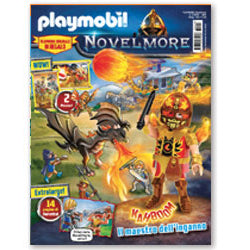 Magazine Playmobil Novelmore n. 3 del 2023  + il MAESTRO DEL FUOCO KAHBOOM