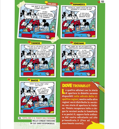 MICKEY MOUSE Comic-Heft Nr. 3491 - (Geschichte über Venedig)