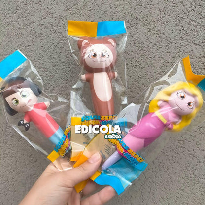 Penna con Squishy Antistress di NINNA e MATTI Squeez Pen Squeezpen Youtube Gamer