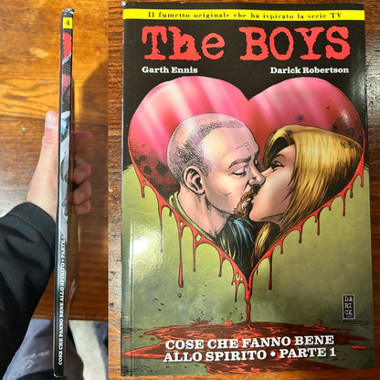 Comic The Boys n. 4 – Dinge, die gut für den Geist sind (Teil 1)