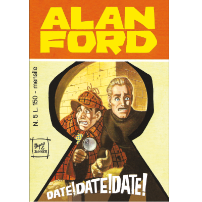 Fumetto Alan Ford Anastatica