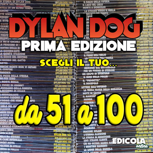BD de 51 à 100 de DYLAN DOG Lot original première édition Complétez votre collection