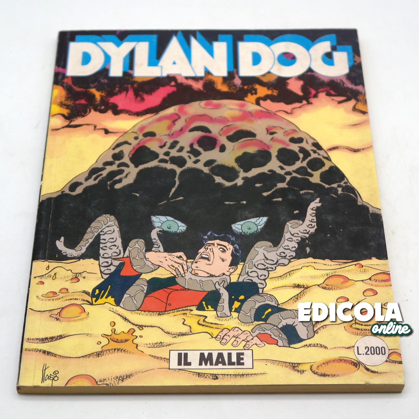 Comics von 51 bis 100 der ersten 1. Originalausgabe von Dylan Dog Lot runden Ihre Sammlung ab