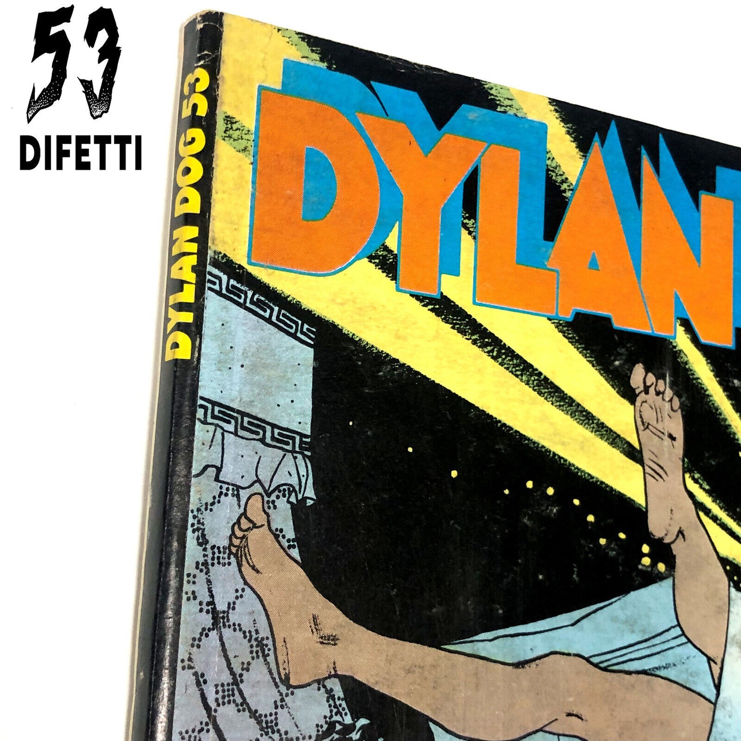 Comics von 51 bis 100 der ersten 1. Originalausgabe von Dylan Dog Lot runden Ihre Sammlung ab