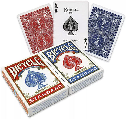 2x Deck of BICYCLE Blue Red Back Playing Cards French Professional POKER