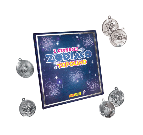 La Magia dello Zodiaco Collezione Ciondoli Zodiacali incluso Fumetto