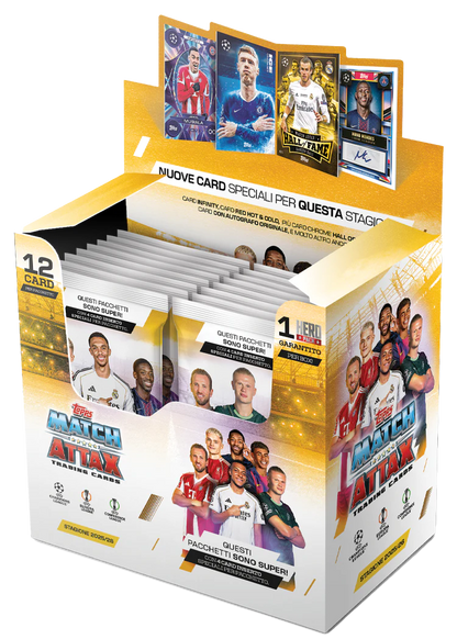 Bustina di 12 Cards Topps – Match Attax 24/25 – Sammelkarten