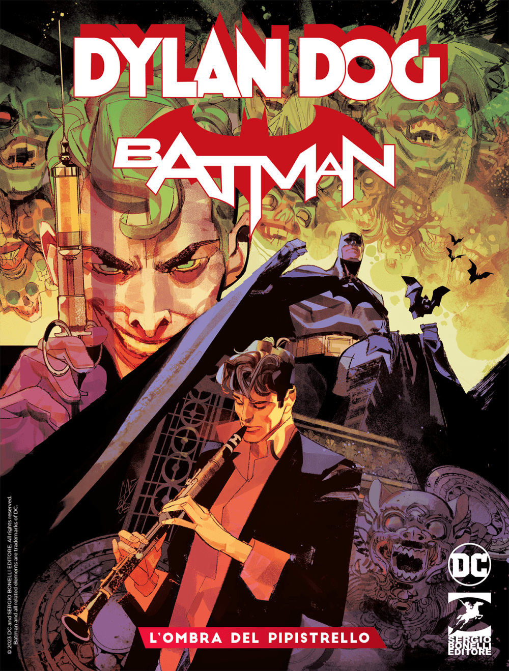 Fumetti DYLAN DOG e BATMAN Numero 0 1 2 3 Cover Variant Relazioni Pericolose DC