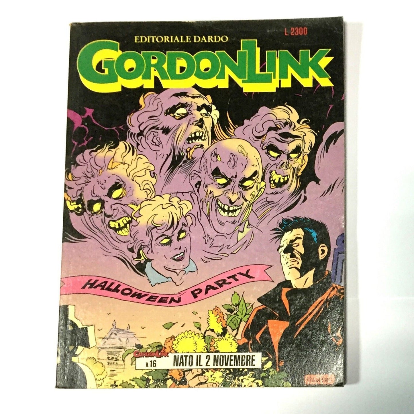 Comics GORDON LINK Complete 1-22 Rare Very Rare Lot in Italian Horror Used
