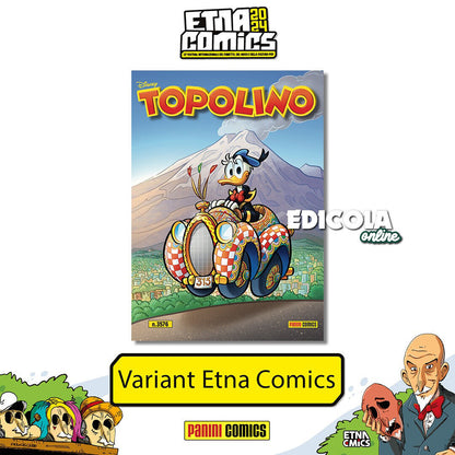 Fumetto di TOPOLINO libretto n. 3576 da Collezione Variant Etna Comics 2024 Raro