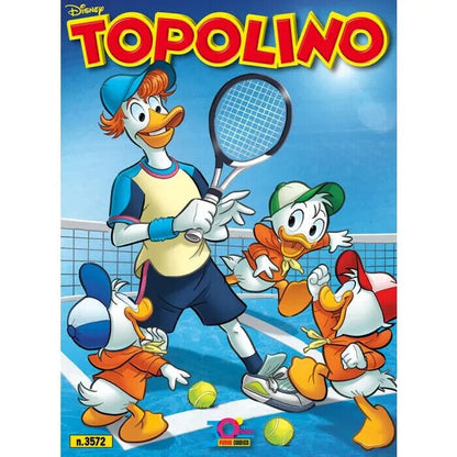 Fumetto TOPOLINO libretto n. 3572 da Collezione Cover dedicata a Jannik Sinner