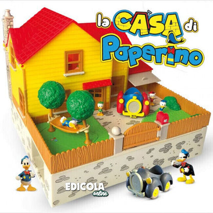 Set Completo 6/6 : LA CASA DI ZIO PAPERINO con Fumetti di Topolino e Paperinik
