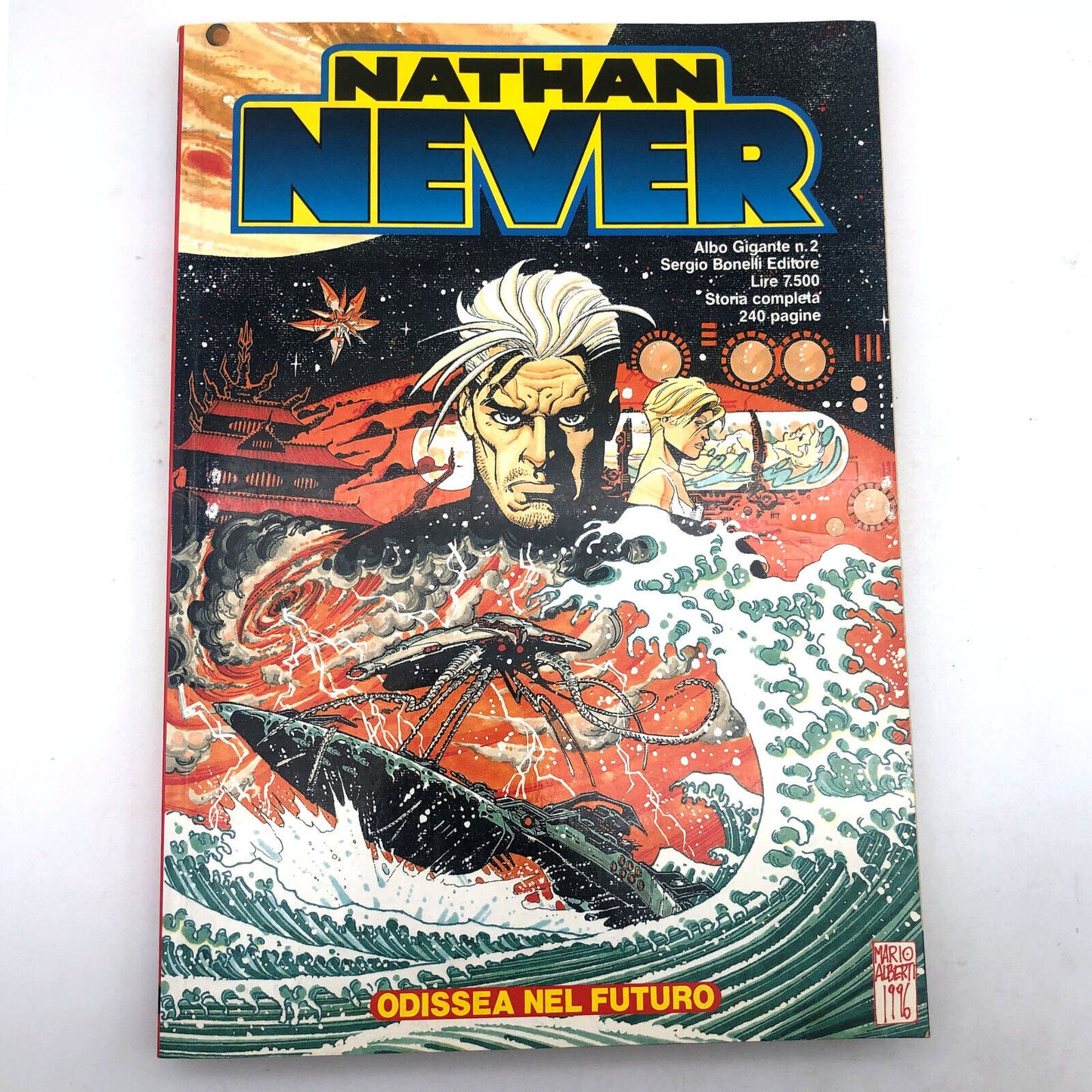Fumetti NATHAN NEVER Albo Gigante n.2 Speciale Completa Raro Prima Edizione Maxi