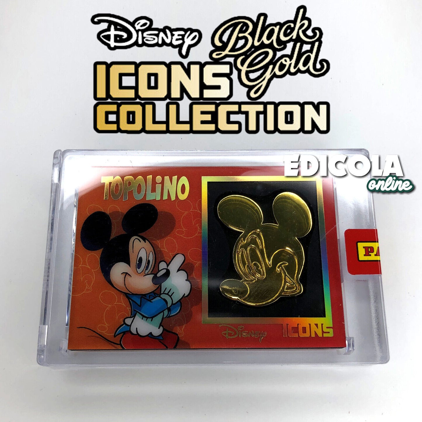 Disney icons Black GOLD Collection - Card Panini
