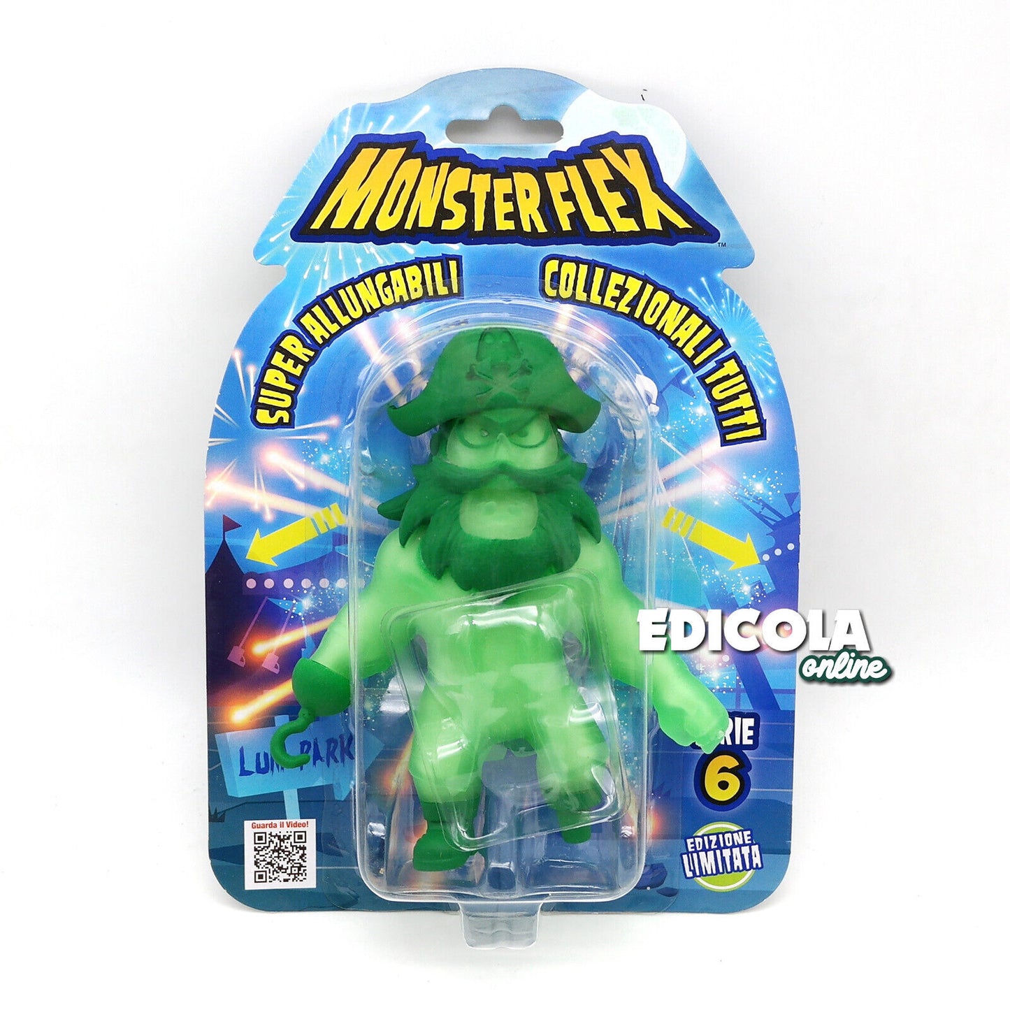 Personaggi MONSTER FLEX Serie 6 Monsterflex gli Allungamostri Mostri Allungabili (Blister)
