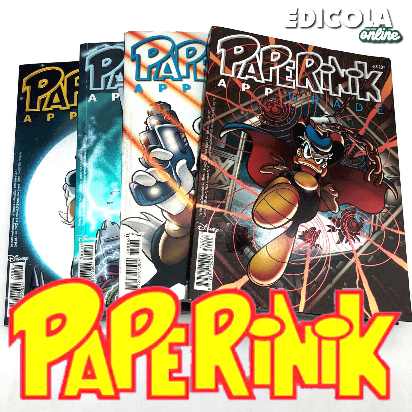 Fumetti di PAPERINIK Appgrade Completa il mito PK PKNA Pikappa lotto Paperino 1