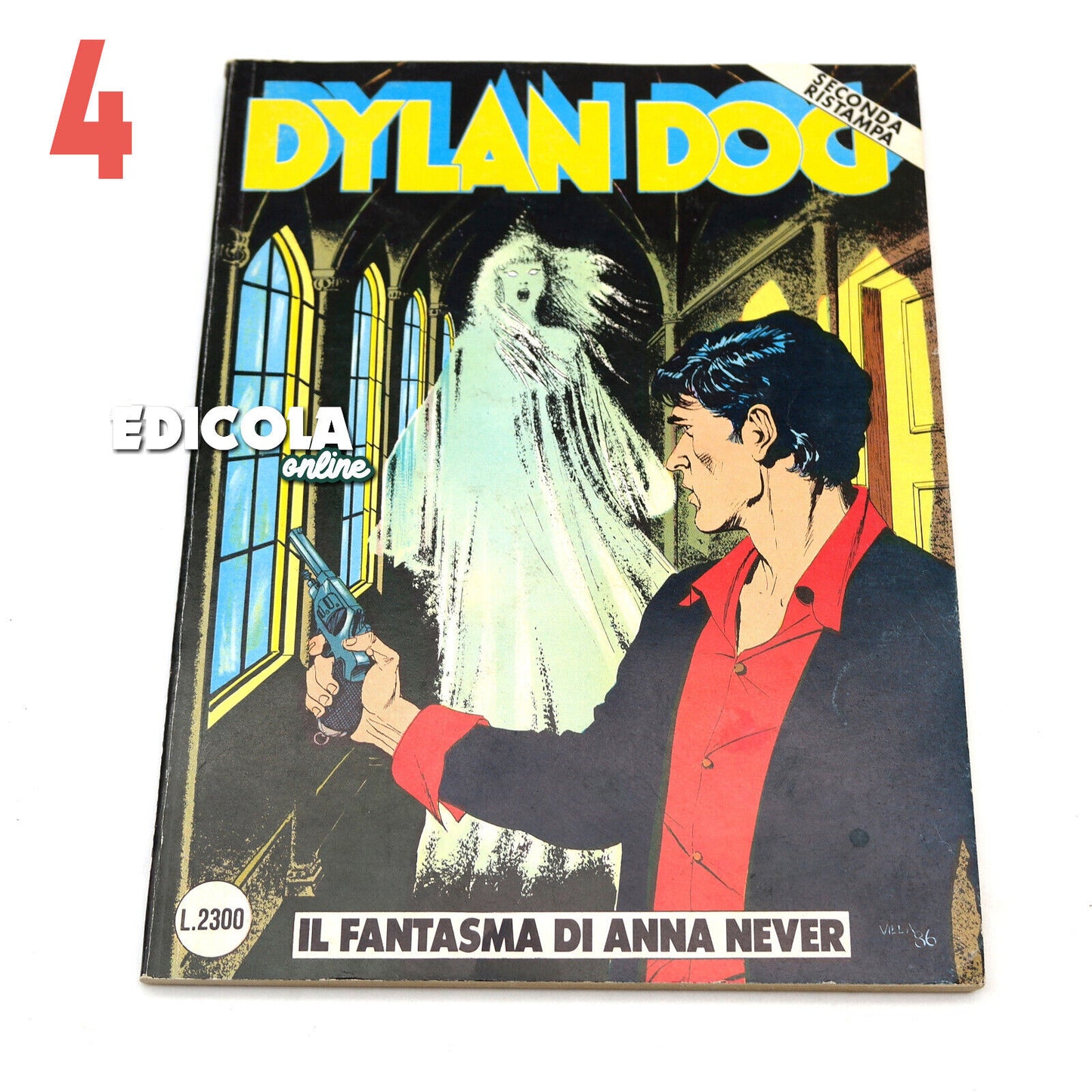 Lot de bandes dessinées DYLAN DOG Deuxième série de réimpression Séquence incomplète Bonelli