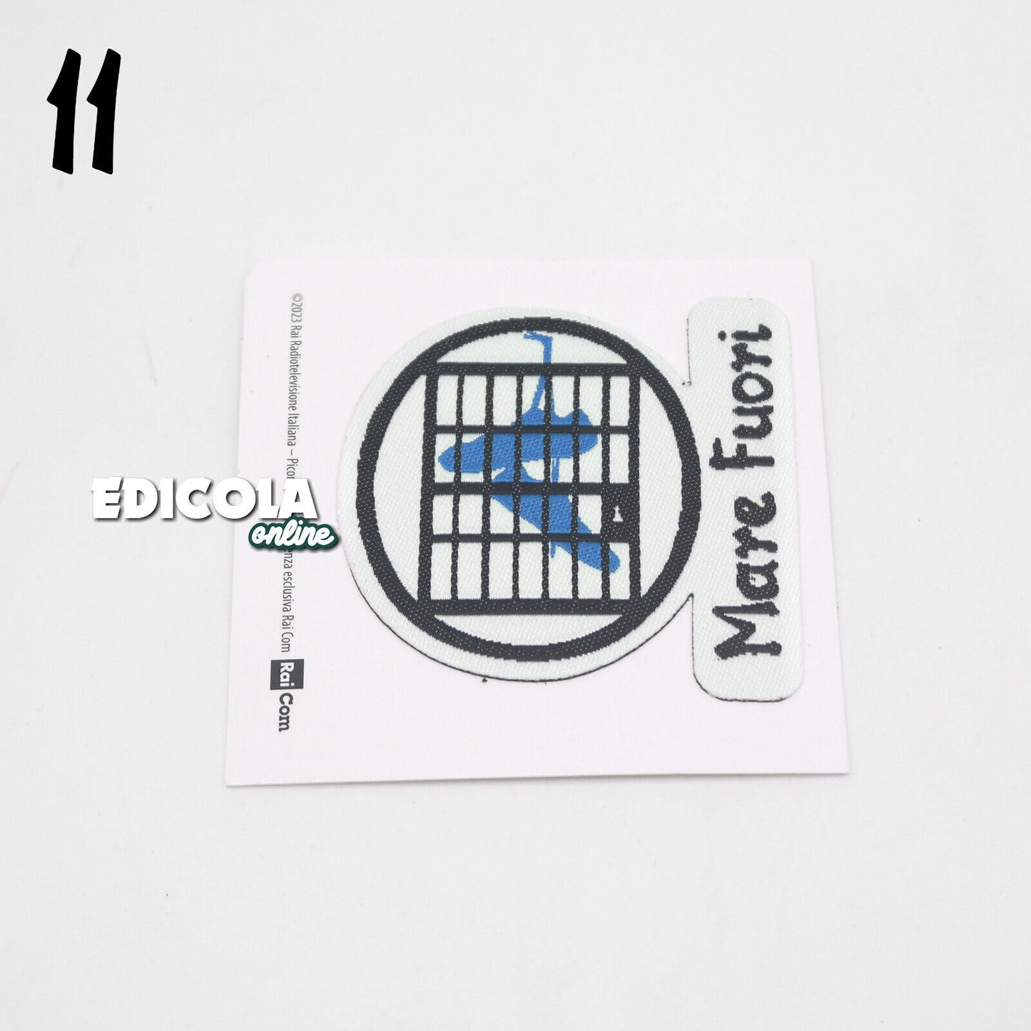 Choisissez le bracelet en silicone avec phrase Patch de la série télévisée SEA FUORI Rai 2023