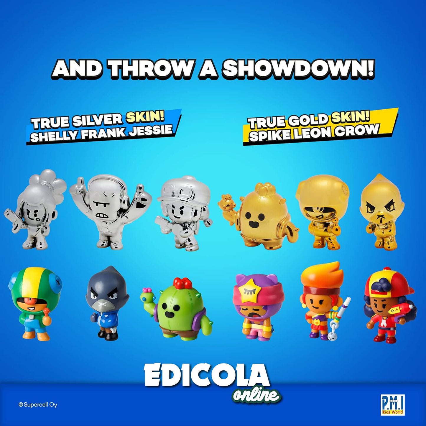 Personaggi BRAWL STARS mini Figures Serie 1 Action Figure 3D