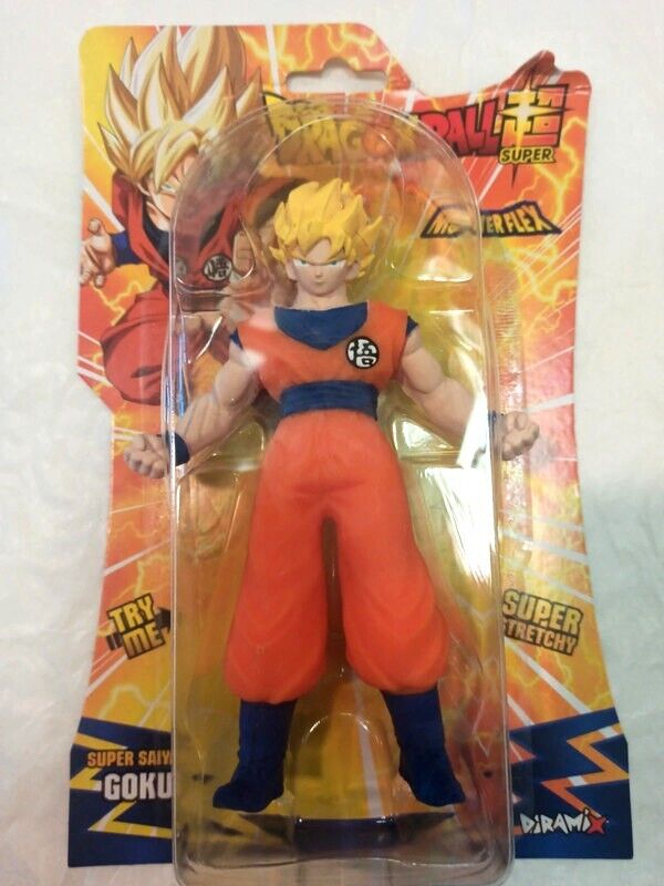 DRAGONBALL Super ausziehbare 3D-Actionfigur Monsterflex Goku Manga-Charaktere