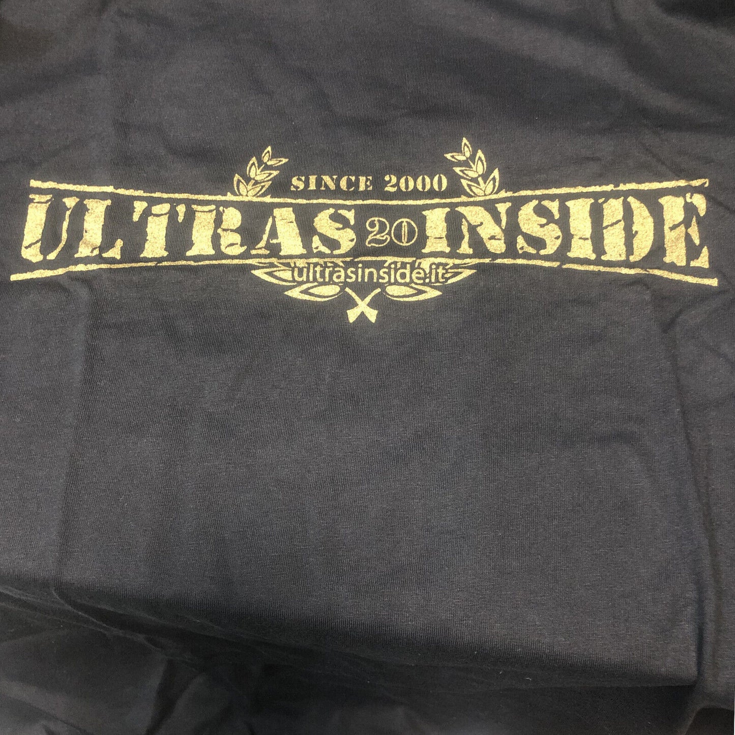 T-shirt de football homme ULTRAS FREE 100 coton t-shirts manches courtes + autocollant