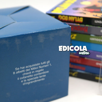 Lotto 8 Fumetti Mignon Lo Scarabeo numeri n. 1 DYLAN DOG NATHAN NEVER ZAGOR TEX