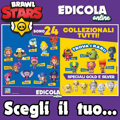 Personaggi BRAWL STARS mini Figures Serie 1 Action Figure 3D