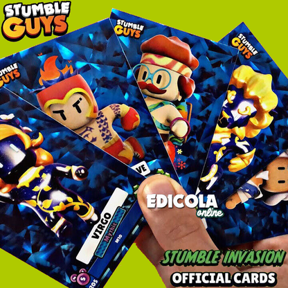Désir - Choisissez la carte STUMBLE GUYS INVASION - CARTES ÉDITION MYTHIQUE