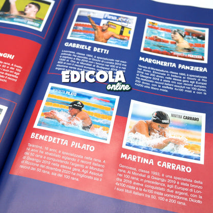 Album Completo Figur Esselunga Super Champs Tokio 2020 + Rookie Jannik Sinner