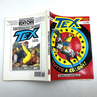 Fumetti Tutto TEX WILLER Ristampa completa della collezione Western lotto Usati
