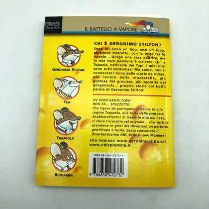 Kinder-Comicbuch von GERONIMO STILTON, illustriert für Kinder, gebrauchter Vintage-Stil