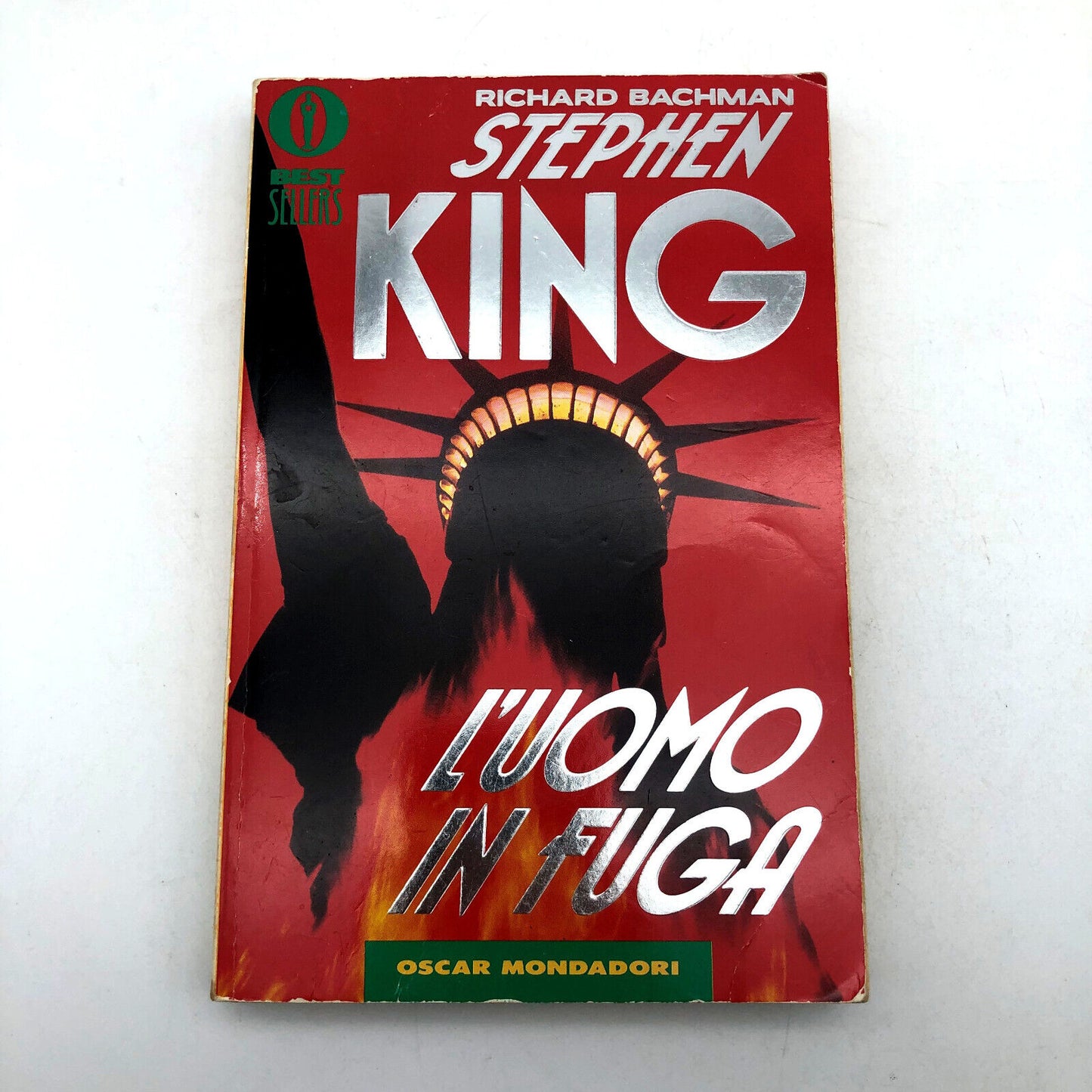 Book Richard Bachman by Stephen KING THE RUNNING MAN Oscar Mondadori Fiction