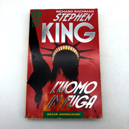 Book Richard Bachman by Stephen KING THE RUNNING MAN Oscar Mondadori Fiction