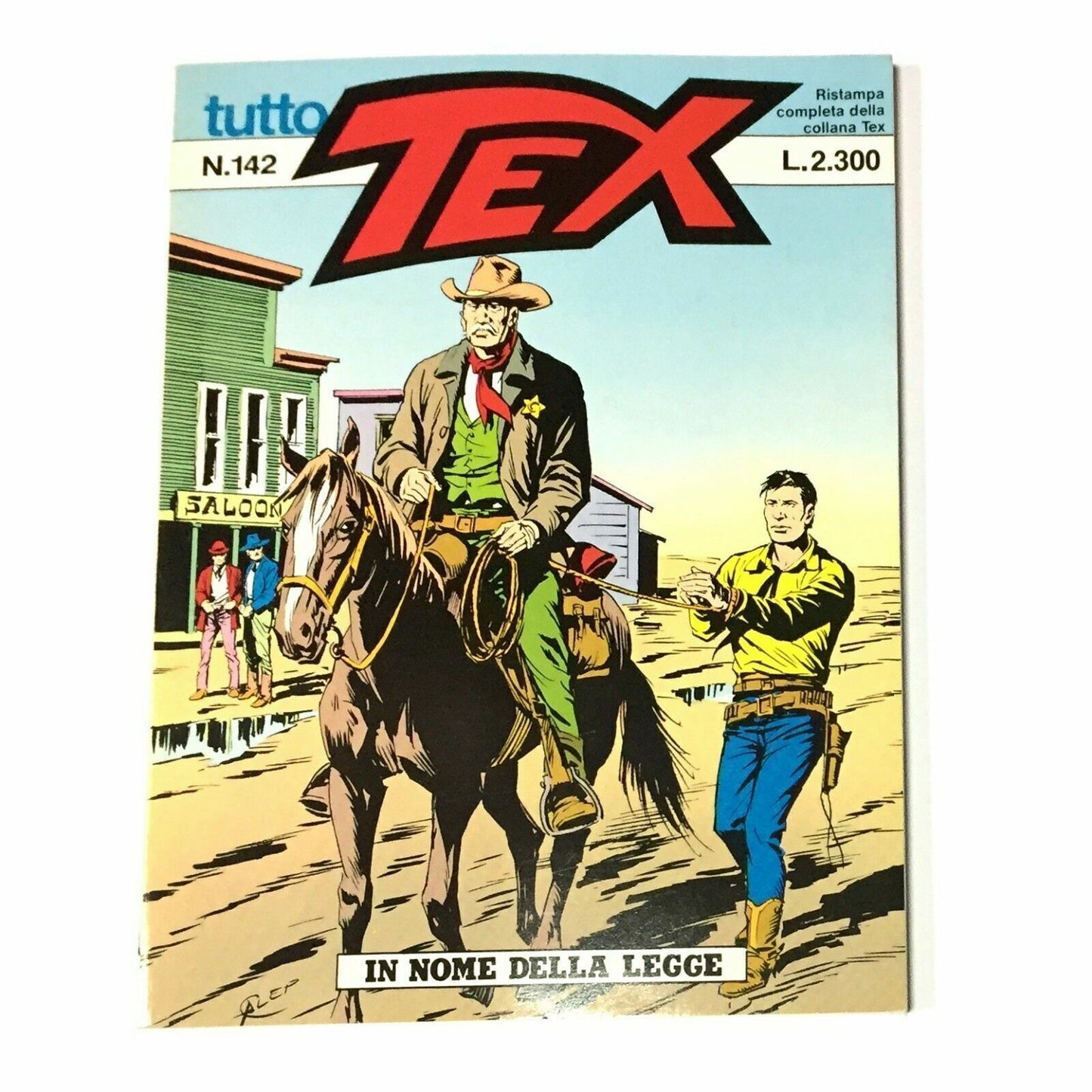 Fumetti Tutto TEX WILLER Ristampa completa della collezione Western lotto Usati